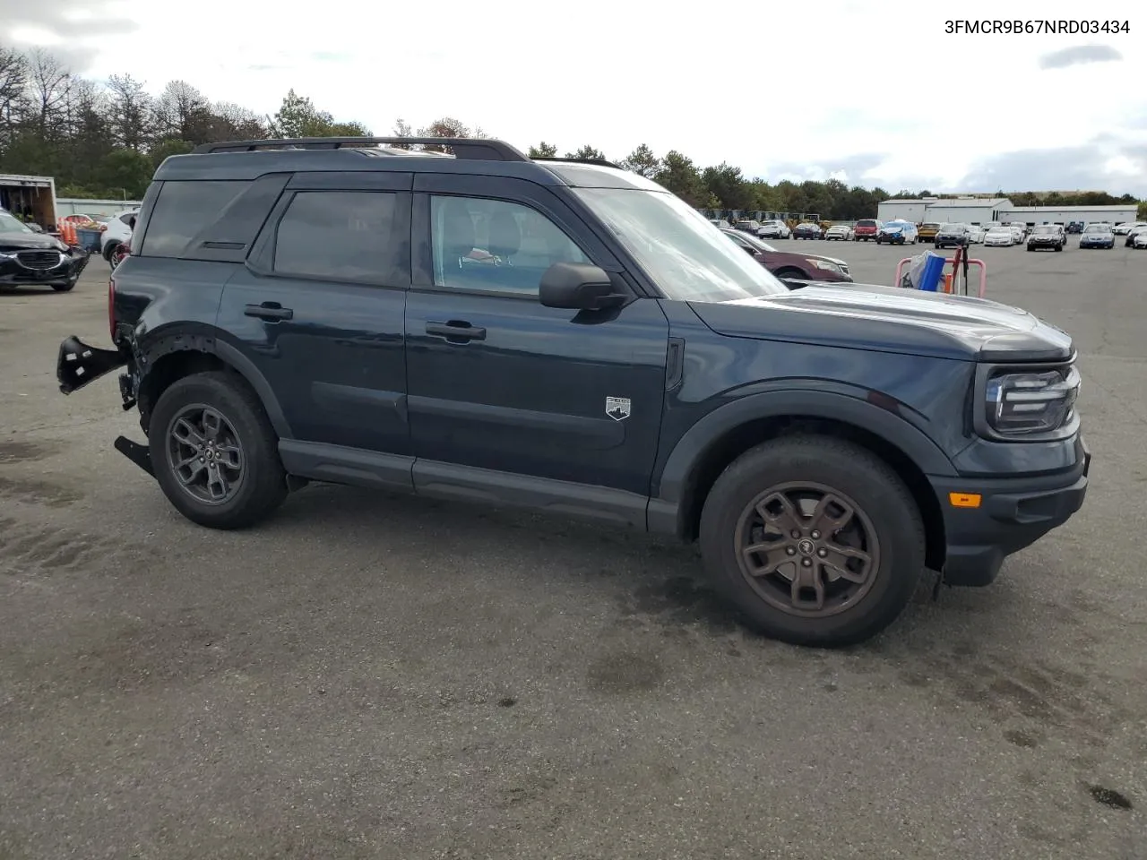 2022 Ford Bronco Sport Big Bend VIN: 3FMCR9B67NRD03434 Lot: 73296884