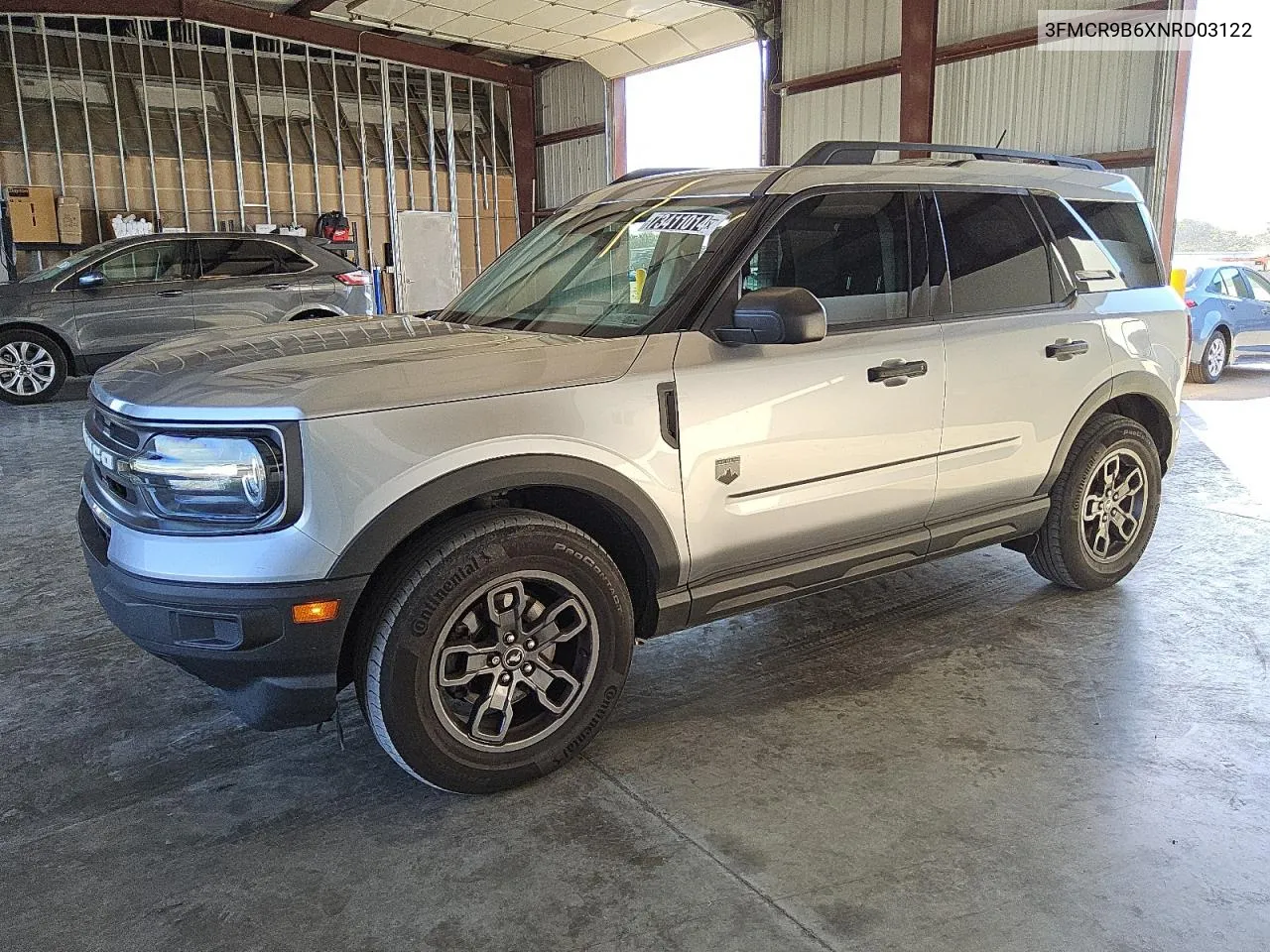 2022 Ford Bronco Sport Big Bend VIN: 3FMCR9B6XNRD03122 Lot: 73411014