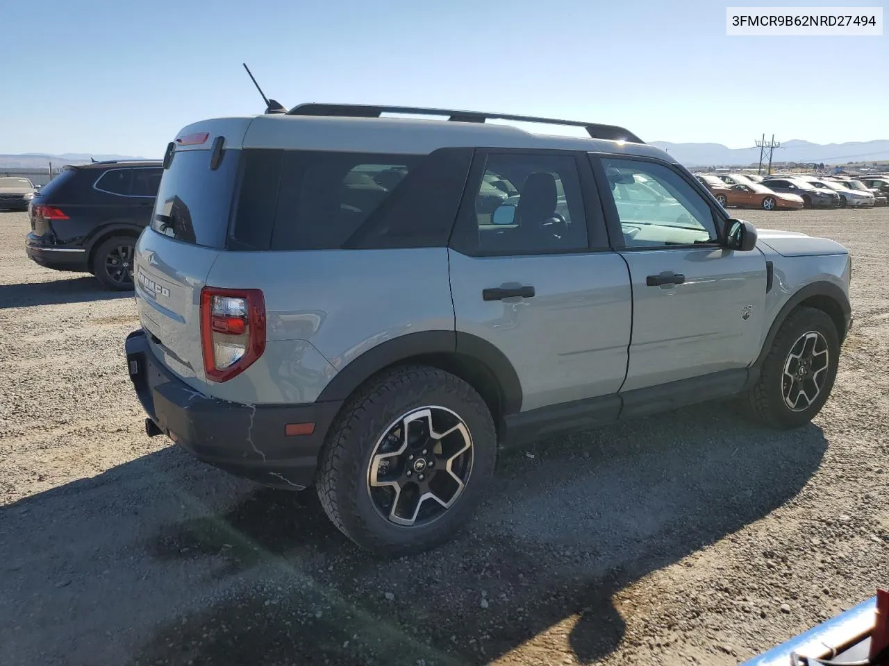 2022 Ford Bronco Sport Big Bend VIN: 3FMCR9B62NRD27494 Lot: 73667364