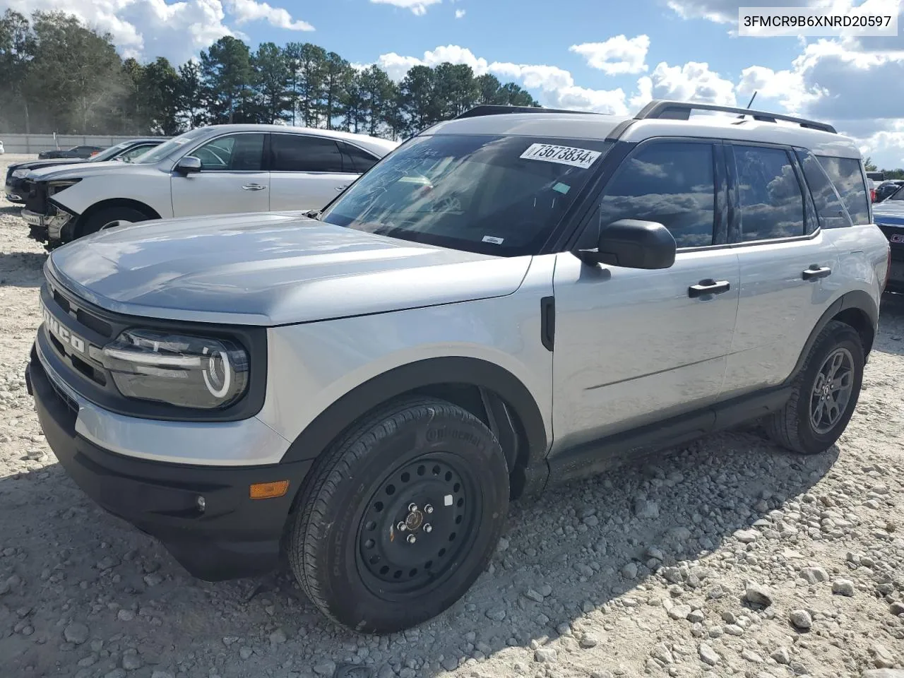 2022 Ford Bronco Sport Big Bend VIN: 3FMCR9B6XNRD20597 Lot: 73673834