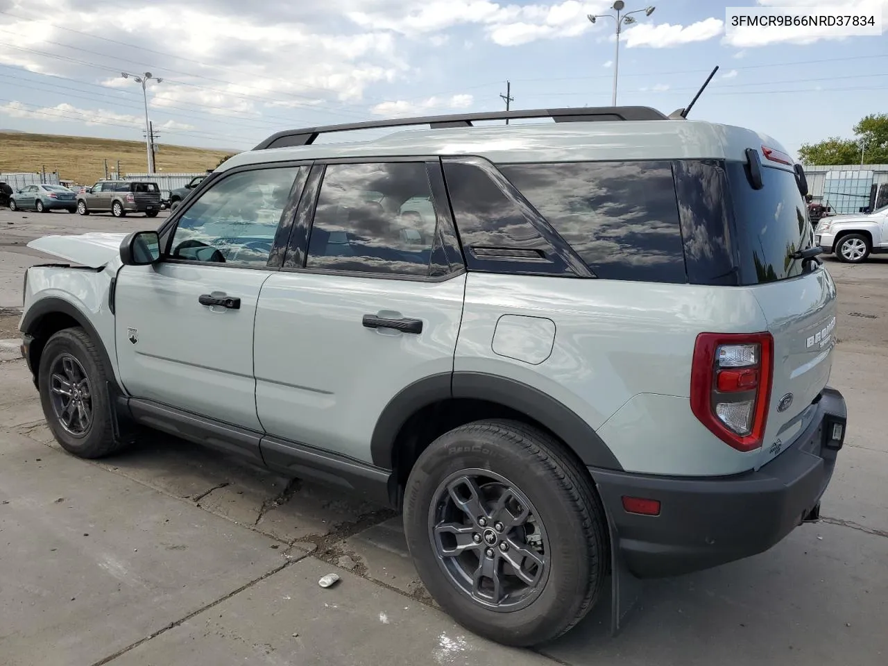 2022 Ford Bronco Sport Big Bend VIN: 3FMCR9B66NRD37834 Lot: 73740734