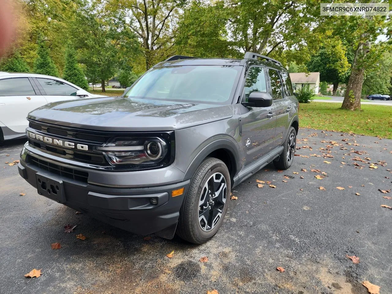 2022 Ford Bronco Sport Outer Banks VIN: 3FMCR9C6XNRD74822 Lot: 74013684