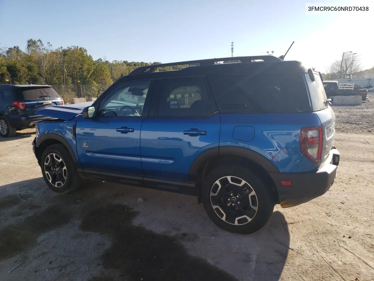 2022 Ford Bronco Sport Outer Banks VIN: 3FMCR9C60NRD70438 Lot: 74109724