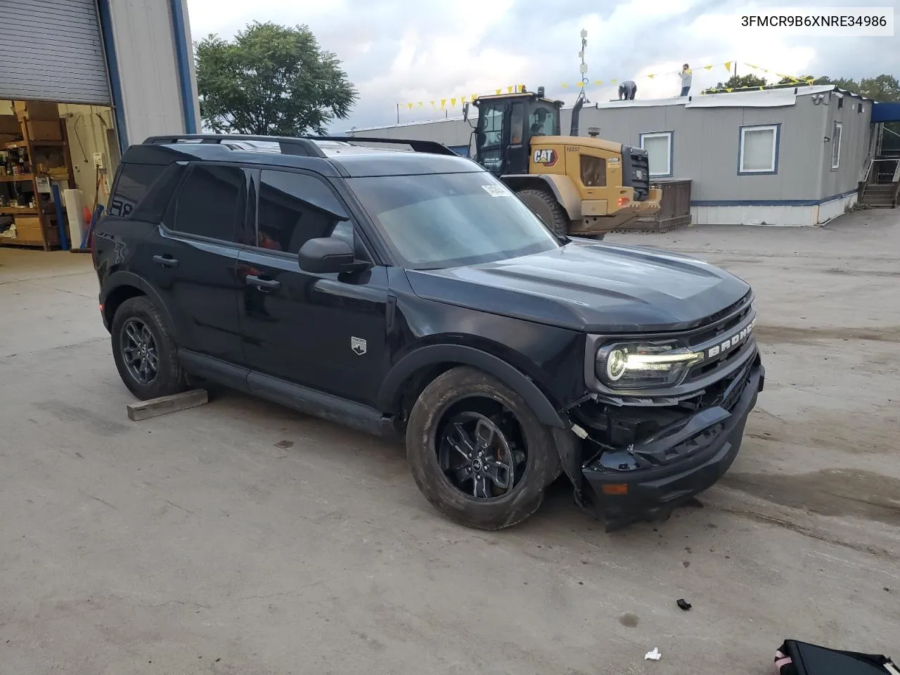 2022 Ford Bronco Sport Big Bend VIN: 3FMCR9B6XNRE34986 Lot: 74124544