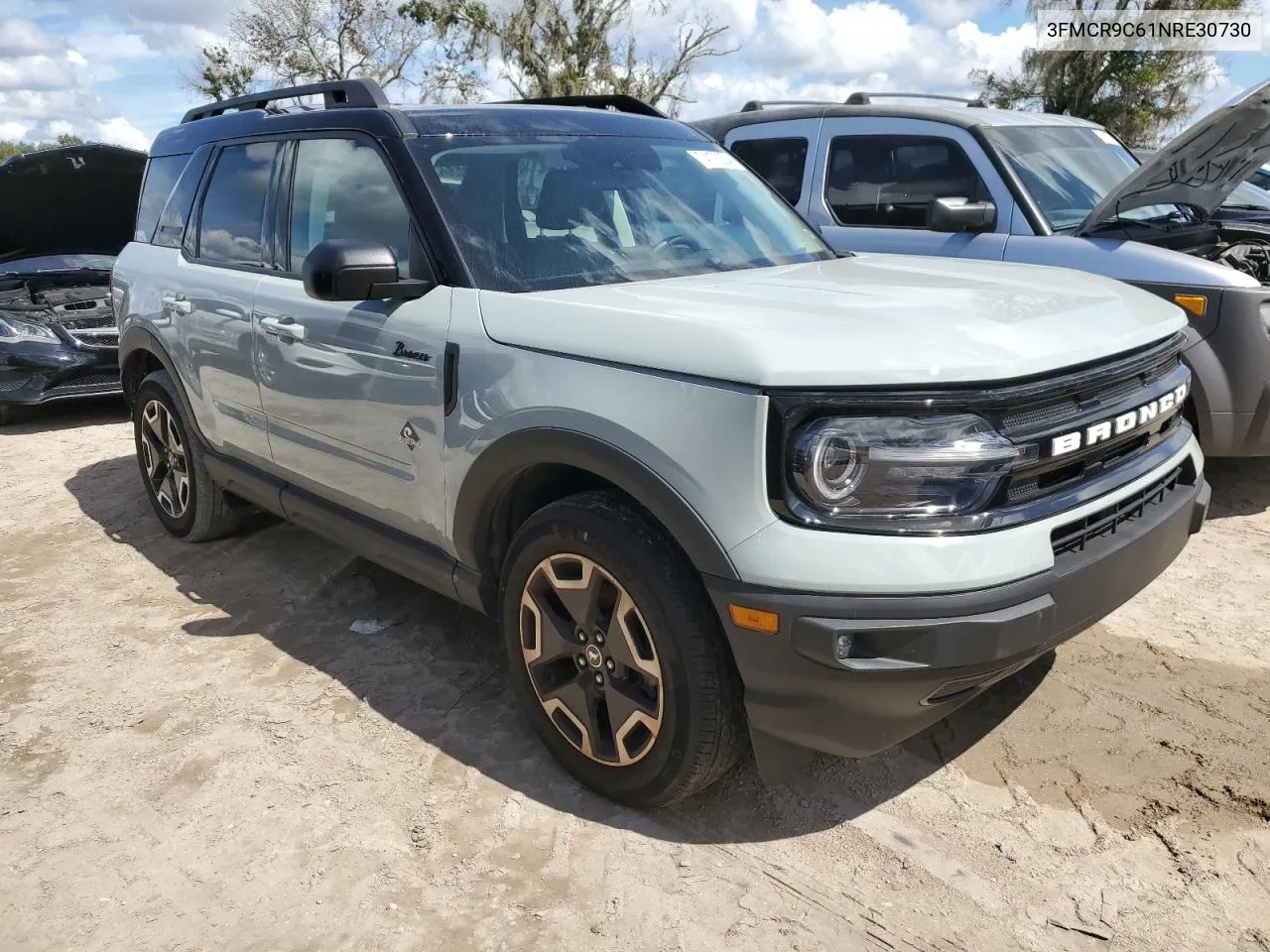 3FMCR9C61NRE30730 2022 Ford Bronco Sport Outer Banks