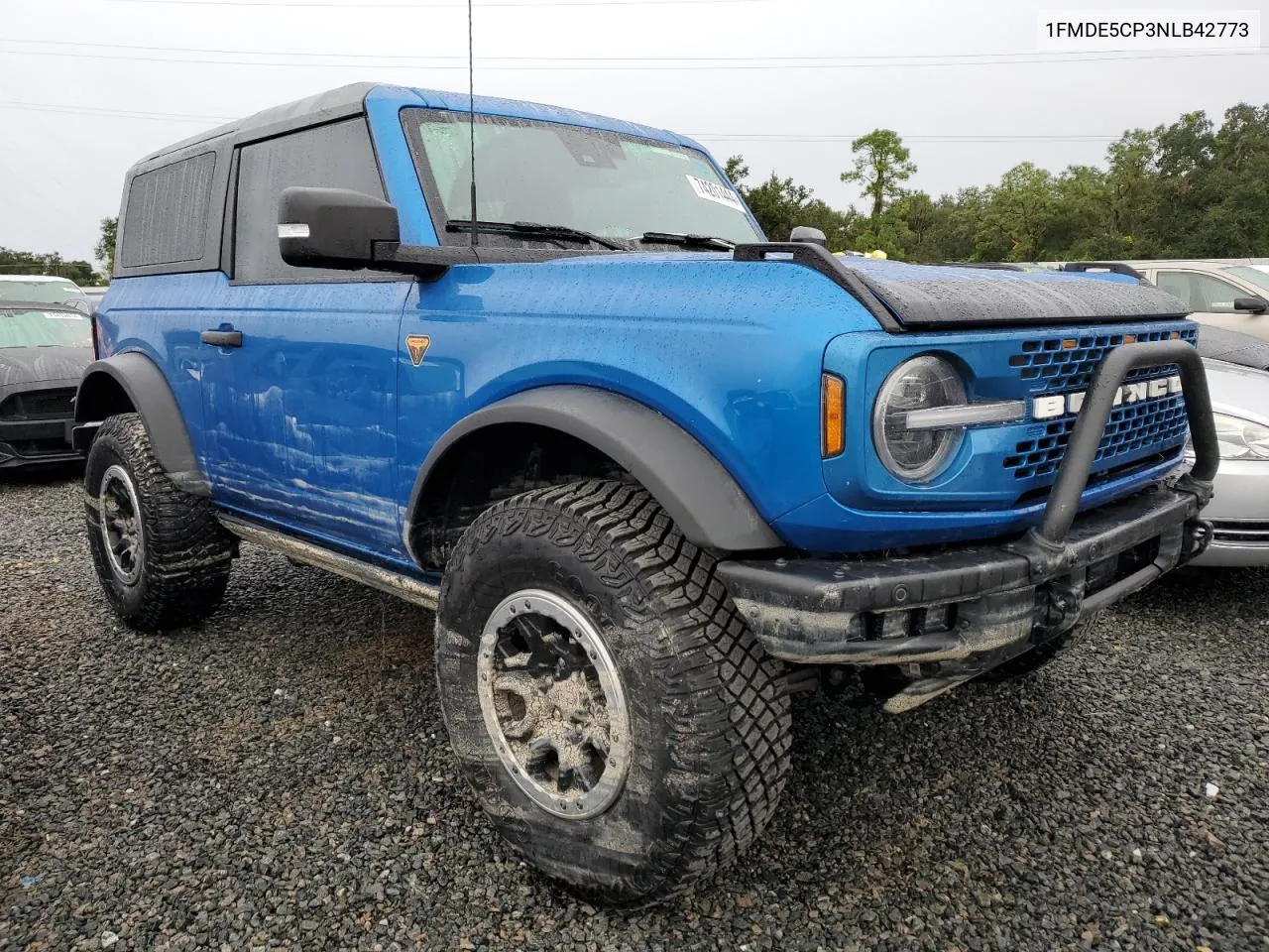 2022 Ford Bronco Base VIN: 1FMDE5CP3NLB42773 Lot: 74201444