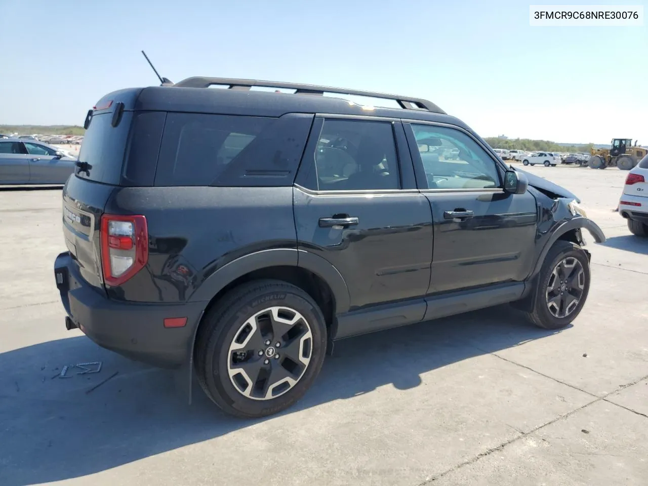 2022 Ford Bronco Sport Outer Banks VIN: 3FMCR9C68NRE30076 Lot: 74253624