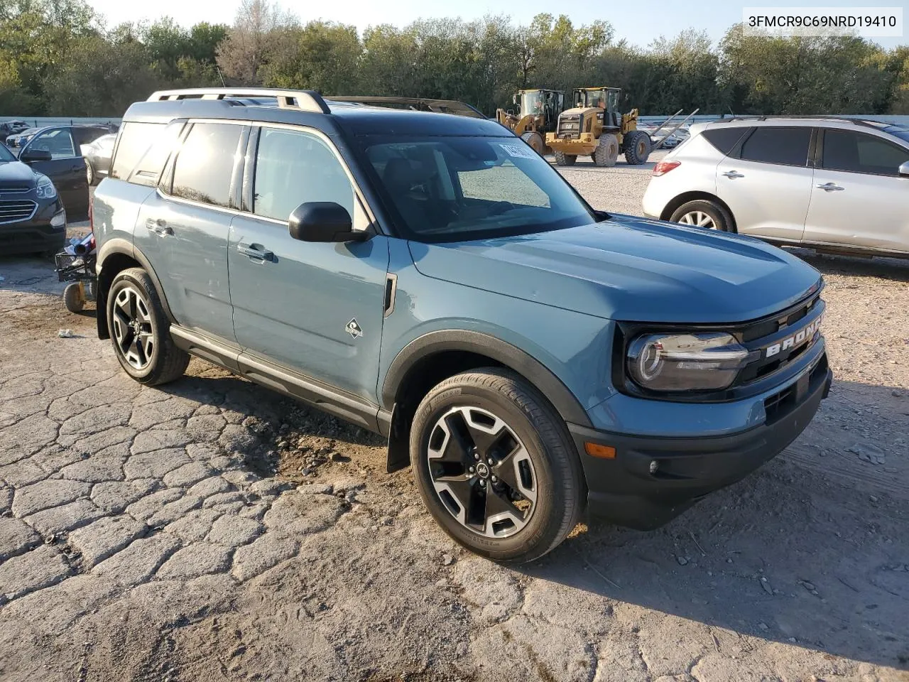 2022 Ford Bronco Sport Outer Banks VIN: 3FMCR9C69NRD19410 Lot: 74478674