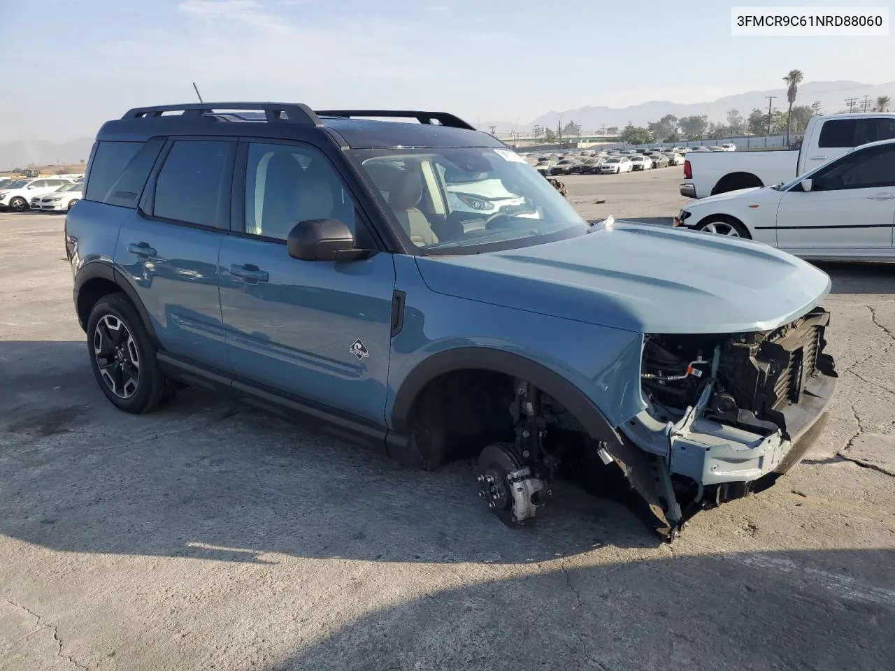 2022 Ford Bronco Sport Outer Banks VIN: 3FMCR9C61NRD88060 Lot: 74637764