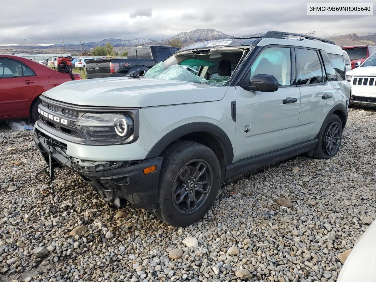 2022 Ford Bronco Sport Big Bend VIN: 3FMCR9B69NRD05640 Lot: 75029314