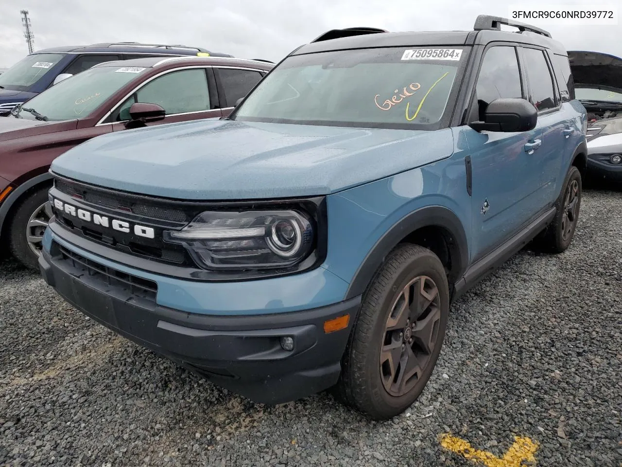 3FMCR9C60NRD39772 2022 Ford Bronco Sport Outer Banks