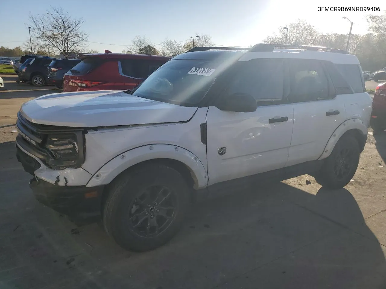 2022 Ford Bronco Sport Big Bend VIN: 3FMCR9B69NRD99406 Lot: 75107624