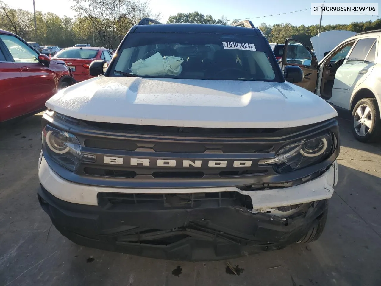 2022 Ford Bronco Sport Big Bend VIN: 3FMCR9B69NRD99406 Lot: 75107624