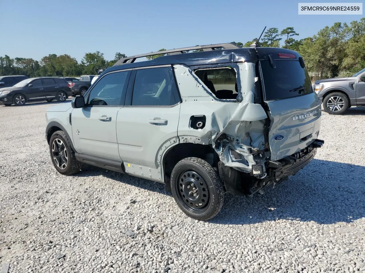 2022 Ford Bronco Sport Outer Banks VIN: 3FMCR9C69NRE24559 Lot: 75244034