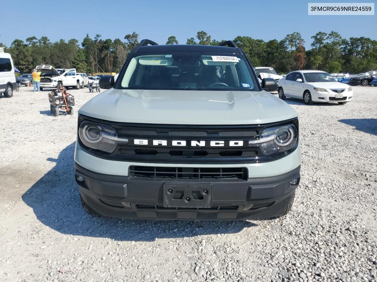 2022 Ford Bronco Sport Outer Banks VIN: 3FMCR9C69NRE24559 Lot: 75244034