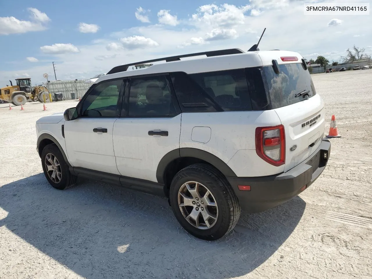 2022 Ford Bronco Sport VIN: 3FMCR9A67NRD41165 Lot: 75483544