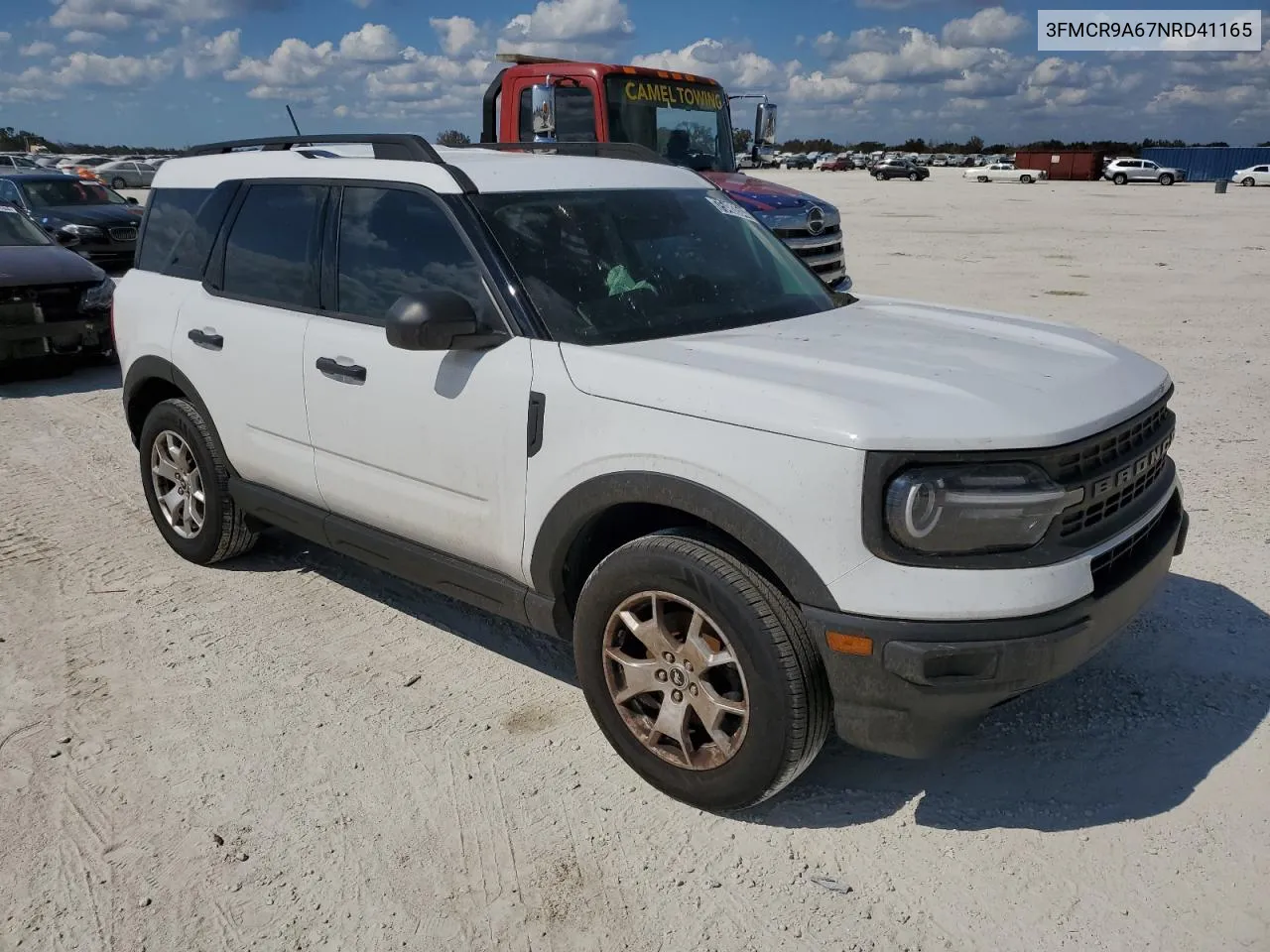 2022 Ford Bronco Sport VIN: 3FMCR9A67NRD41165 Lot: 75483544