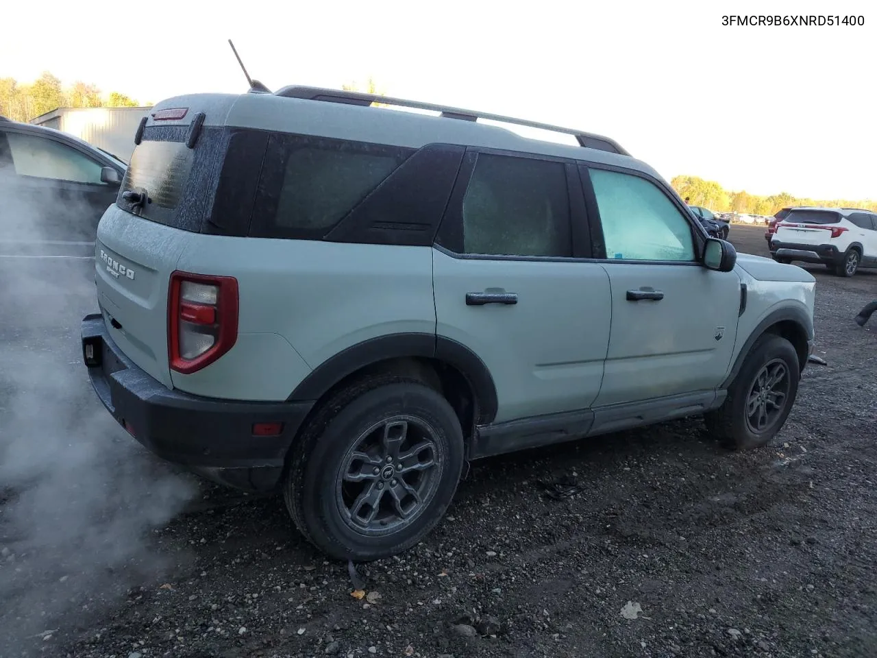 2022 Ford Bronco Sport Big Bend VIN: 3FMCR9B6XNRD51400 Lot: 75502754