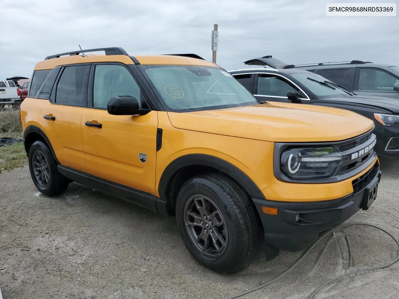 2022 Ford Bronco Sport Big Bend VIN: 3FMCR9B68NRD53369 Lot: 75545284