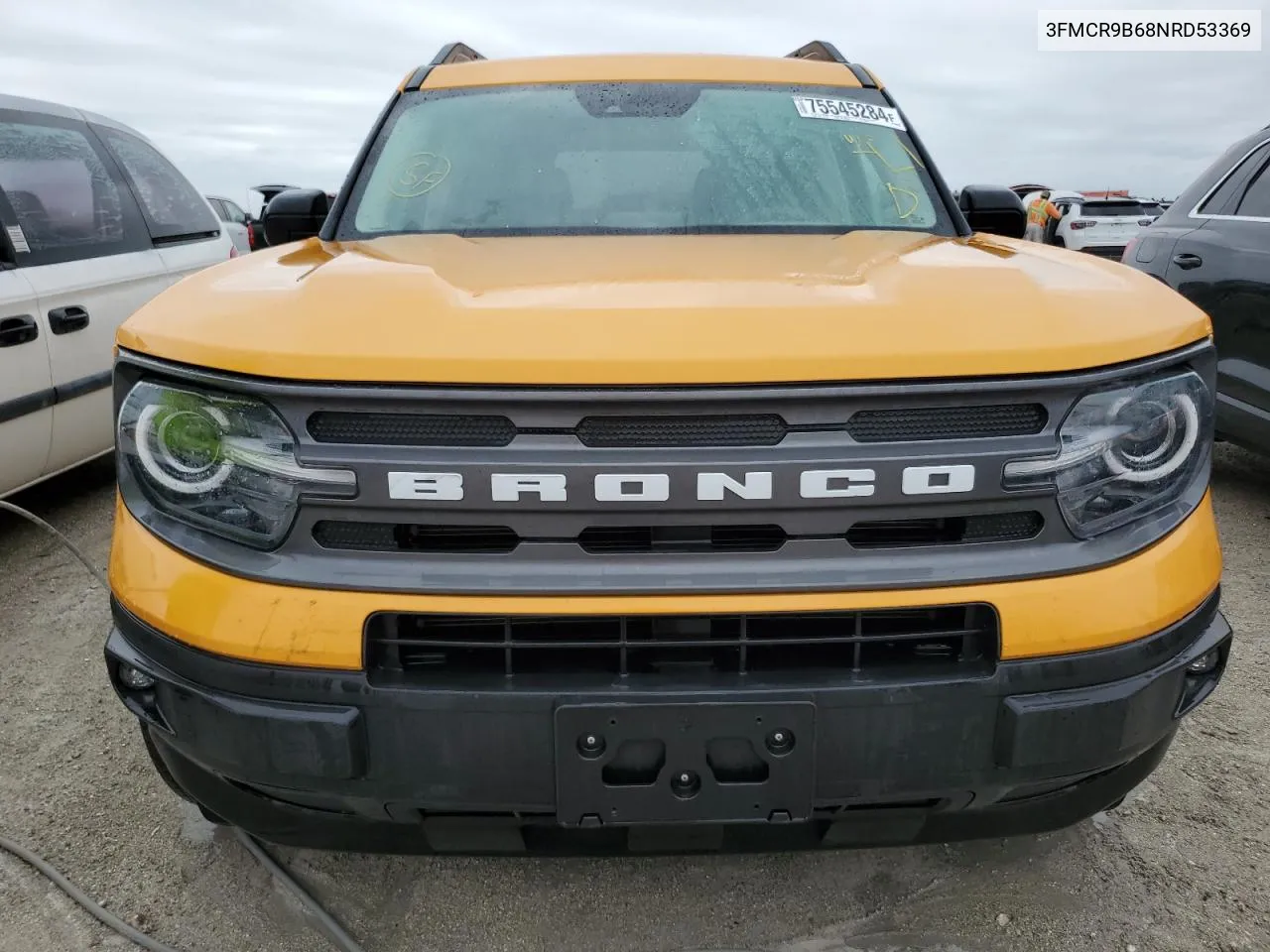 2022 Ford Bronco Sport Big Bend VIN: 3FMCR9B68NRD53369 Lot: 75545284