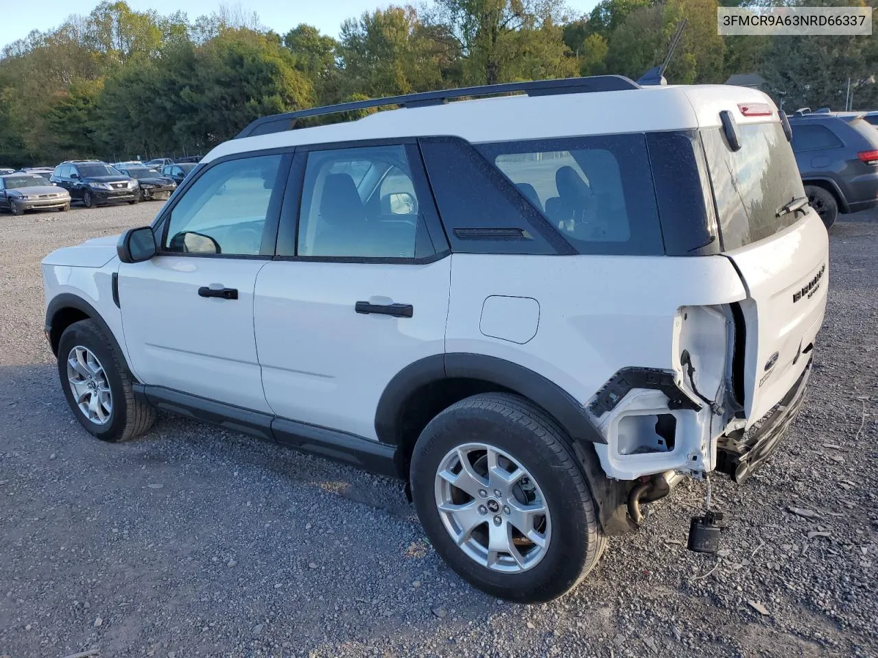 2022 Ford Bronco Sport VIN: 3FMCR9A63NRD66337 Lot: 75857694