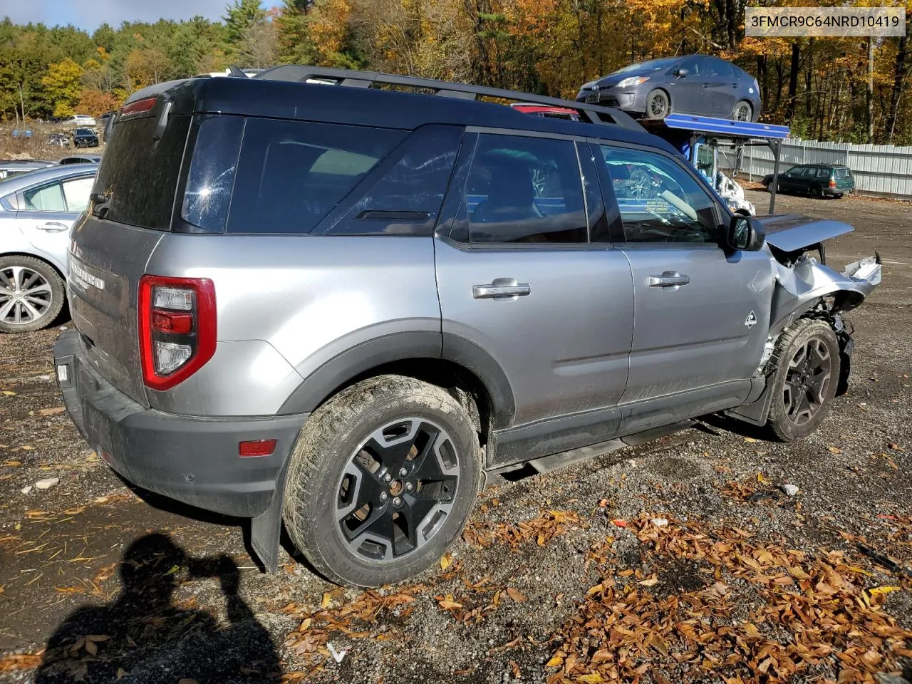 2022 Ford Bronco Sport Outer Banks VIN: 3FMCR9C64NRD10419 Lot: 75991904