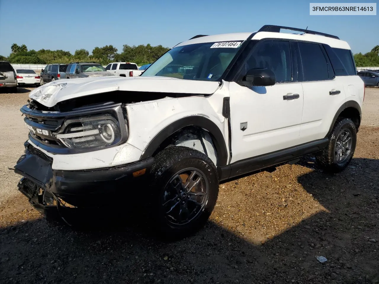 2022 Ford Bronco Sport Big Bend VIN: 3FMCR9B63NRE14613 Lot: 76107464