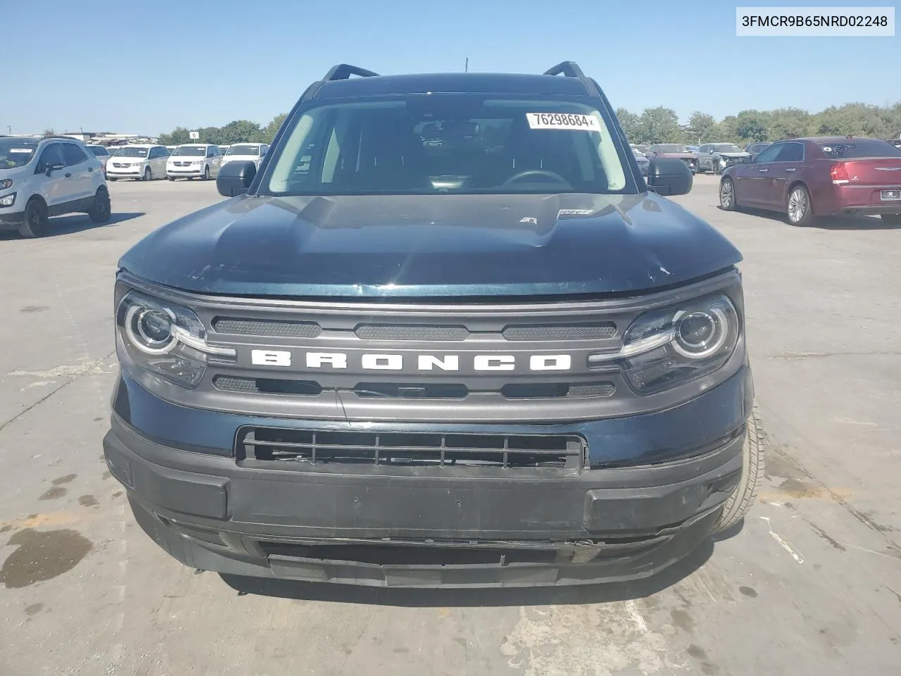 2022 Ford Bronco Sport Big Bend VIN: 3FMCR9B65NRD02248 Lot: 76298684