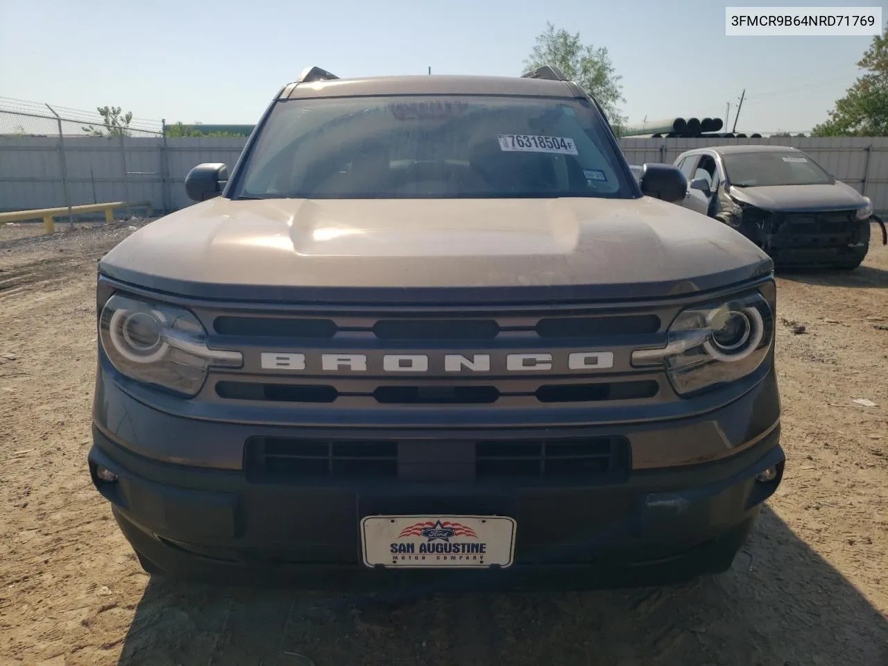 2022 Ford Bronco Sport Big Bend VIN: 3FMCR9B64NRD71769 Lot: 76318504