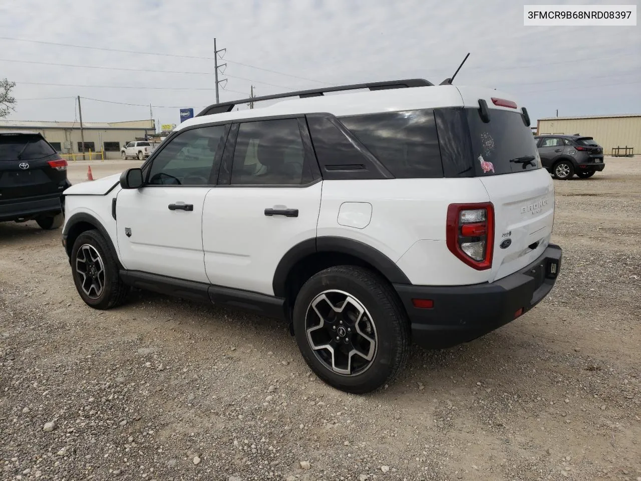 2022 Ford Bronco Sport Big Bend VIN: 3FMCR9B68NRD08397 Lot: 76338454