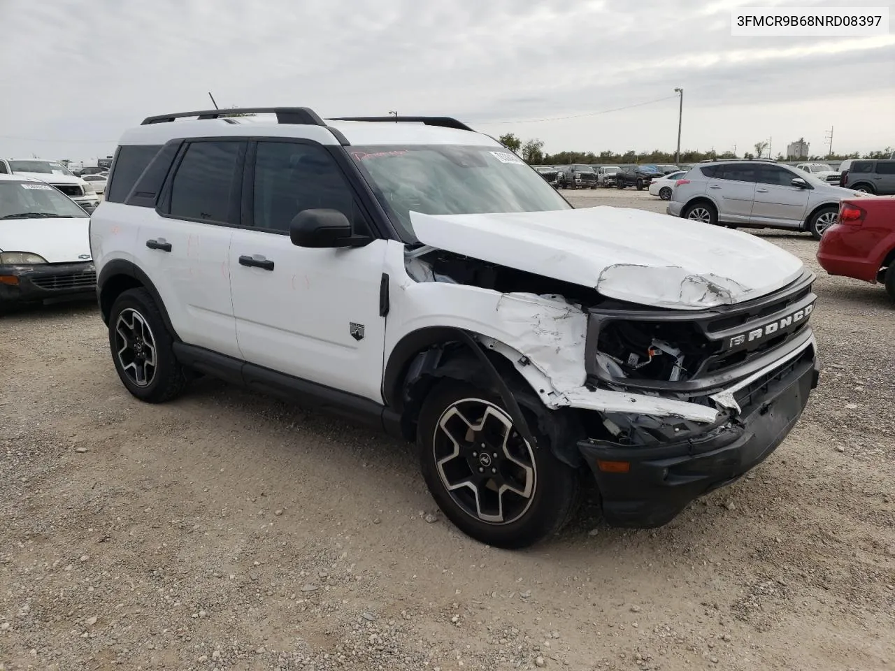 2022 Ford Bronco Sport Big Bend VIN: 3FMCR9B68NRD08397 Lot: 76338454