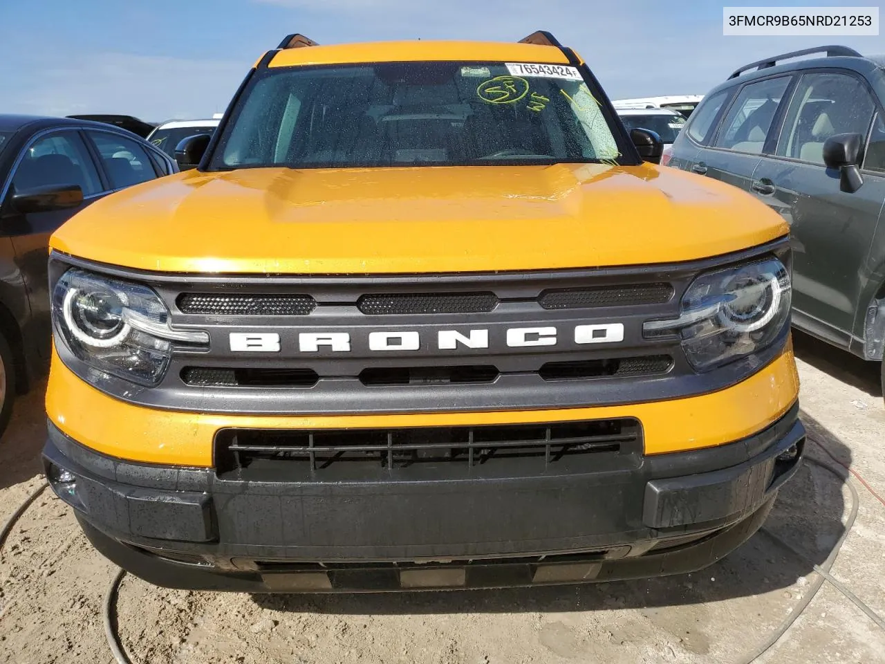 2022 Ford Bronco Sport Big Bend VIN: 3FMCR9B65NRD21253 Lot: 76543424