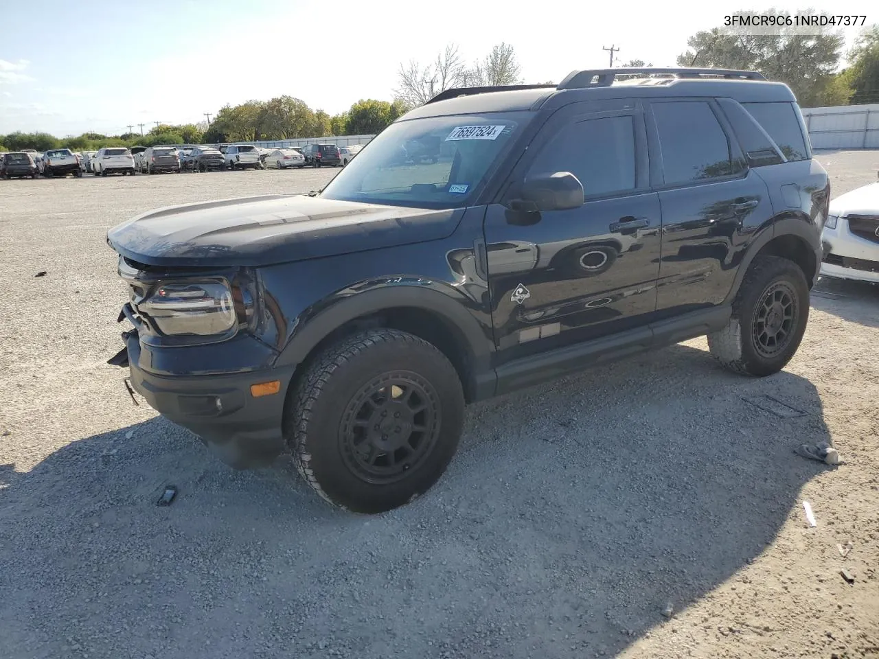 2022 Ford Bronco Sport Outer Banks VIN: 3FMCR9C61NRD47377 Lot: 76597524