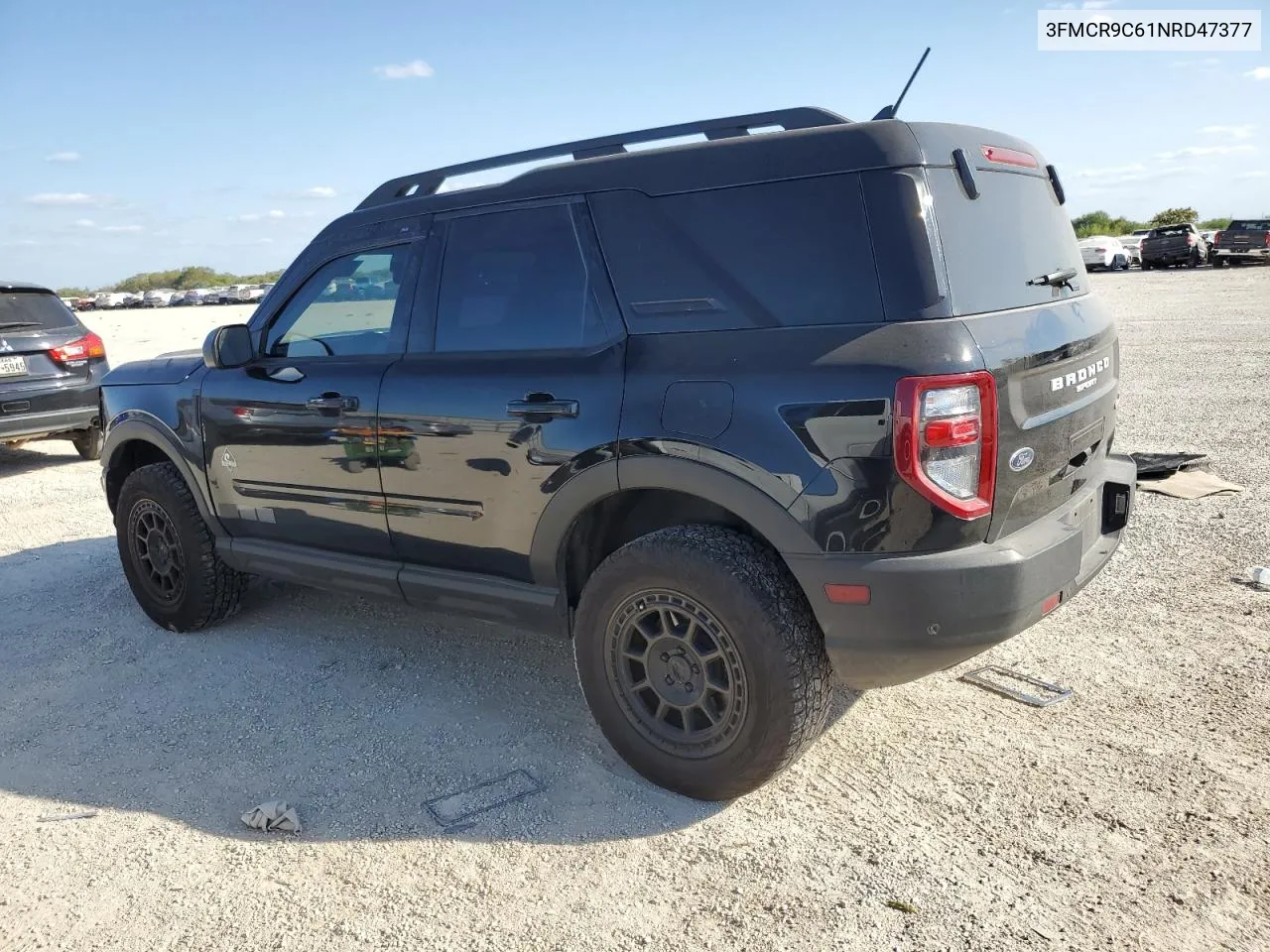 2022 Ford Bronco Sport Outer Banks VIN: 3FMCR9C61NRD47377 Lot: 76597524