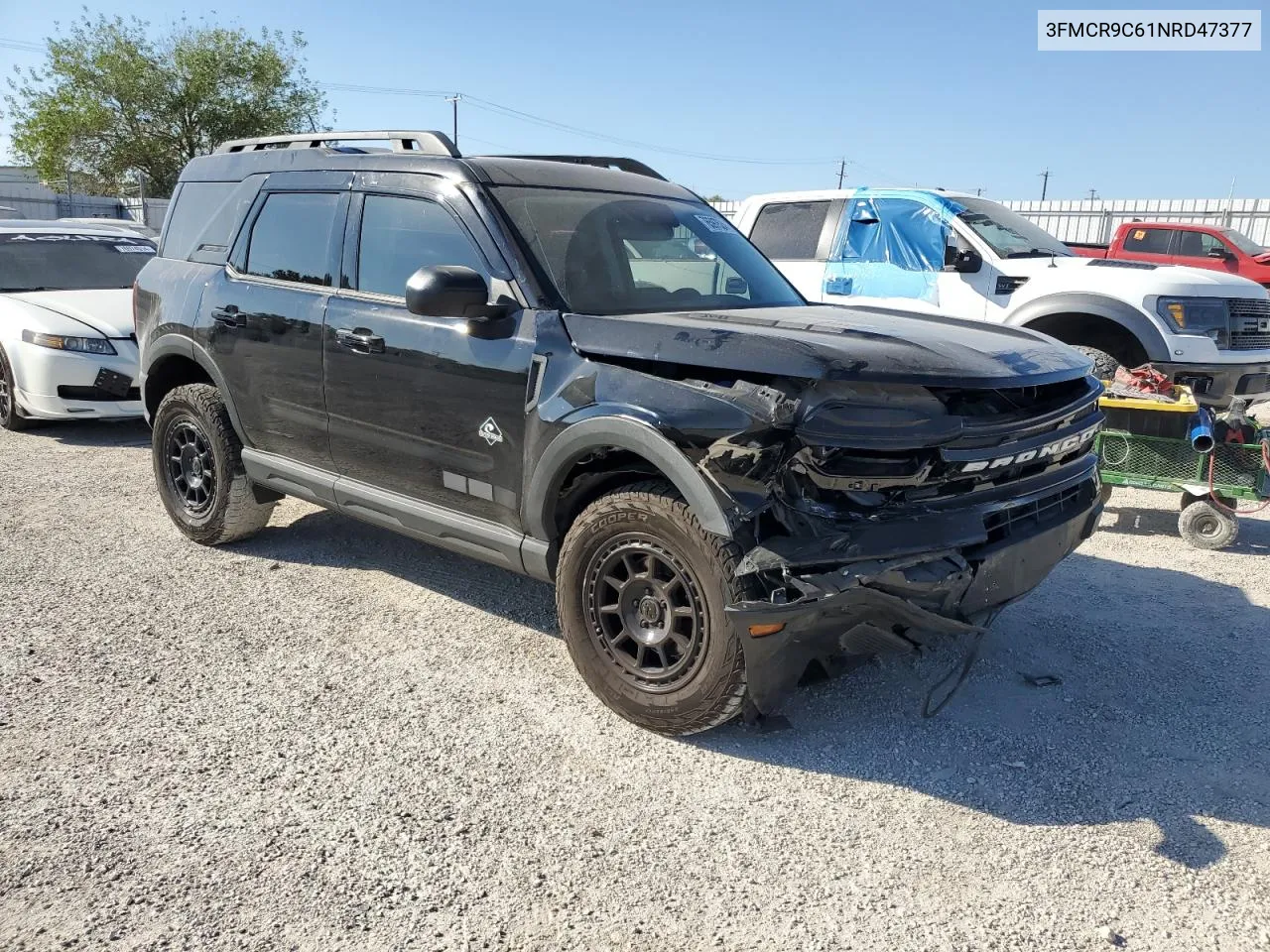 2022 Ford Bronco Sport Outer Banks VIN: 3FMCR9C61NRD47377 Lot: 76597524