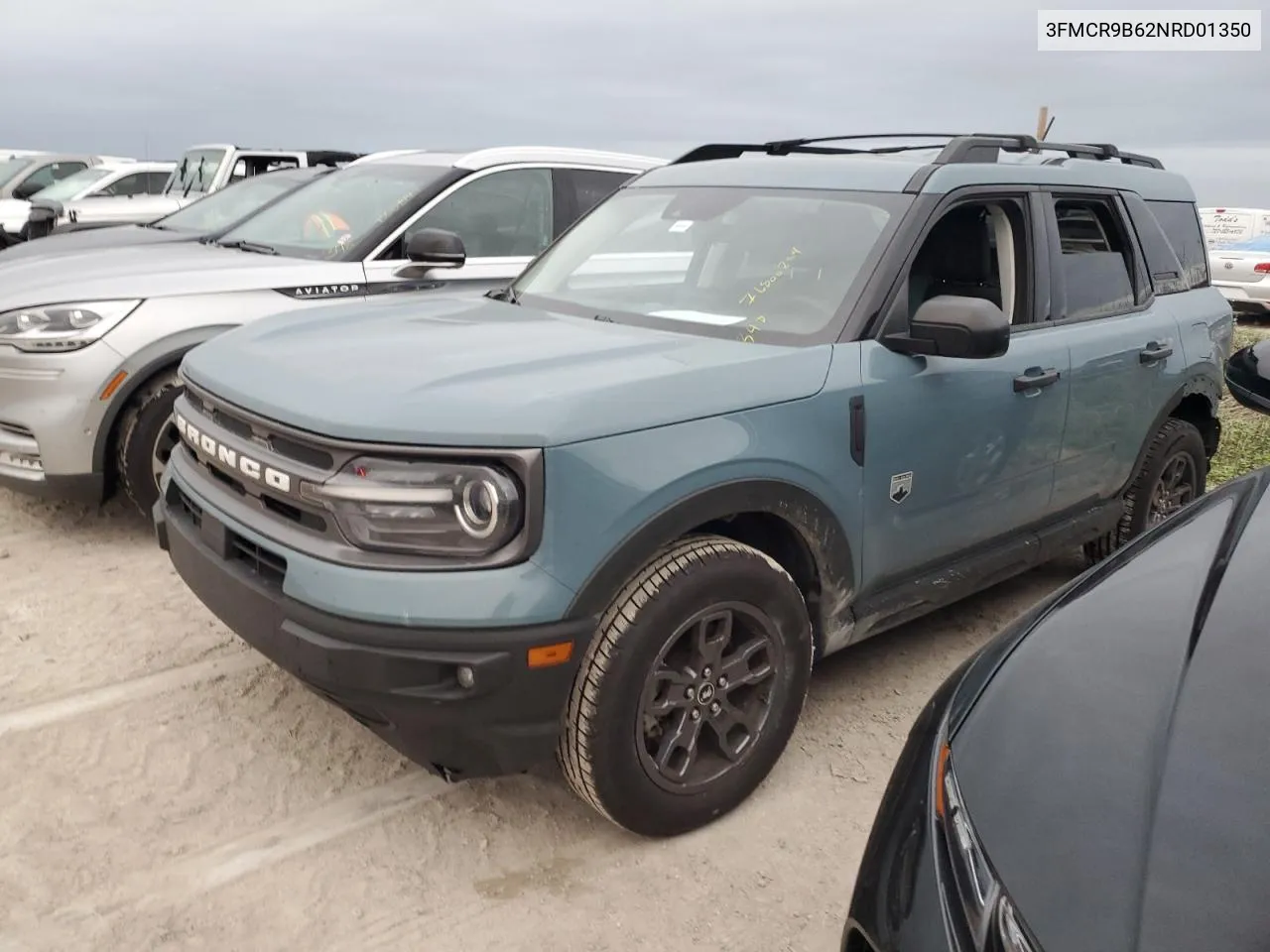 2022 Ford Bronco Sport Big Bend VIN: 3FMCR9B62NRD01350 Lot: 76800284