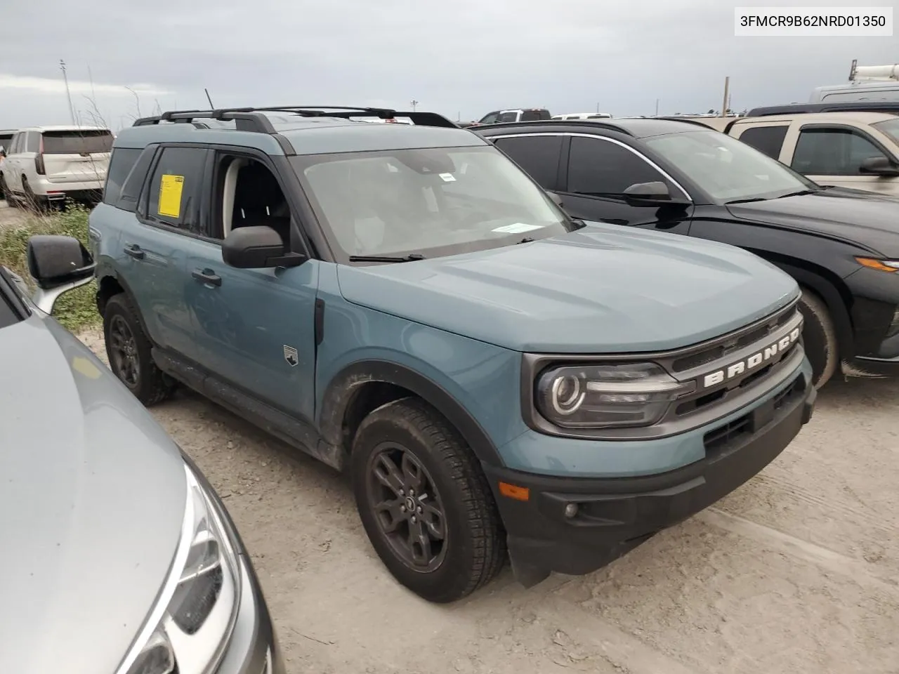 2022 Ford Bronco Sport Big Bend VIN: 3FMCR9B62NRD01350 Lot: 76800284