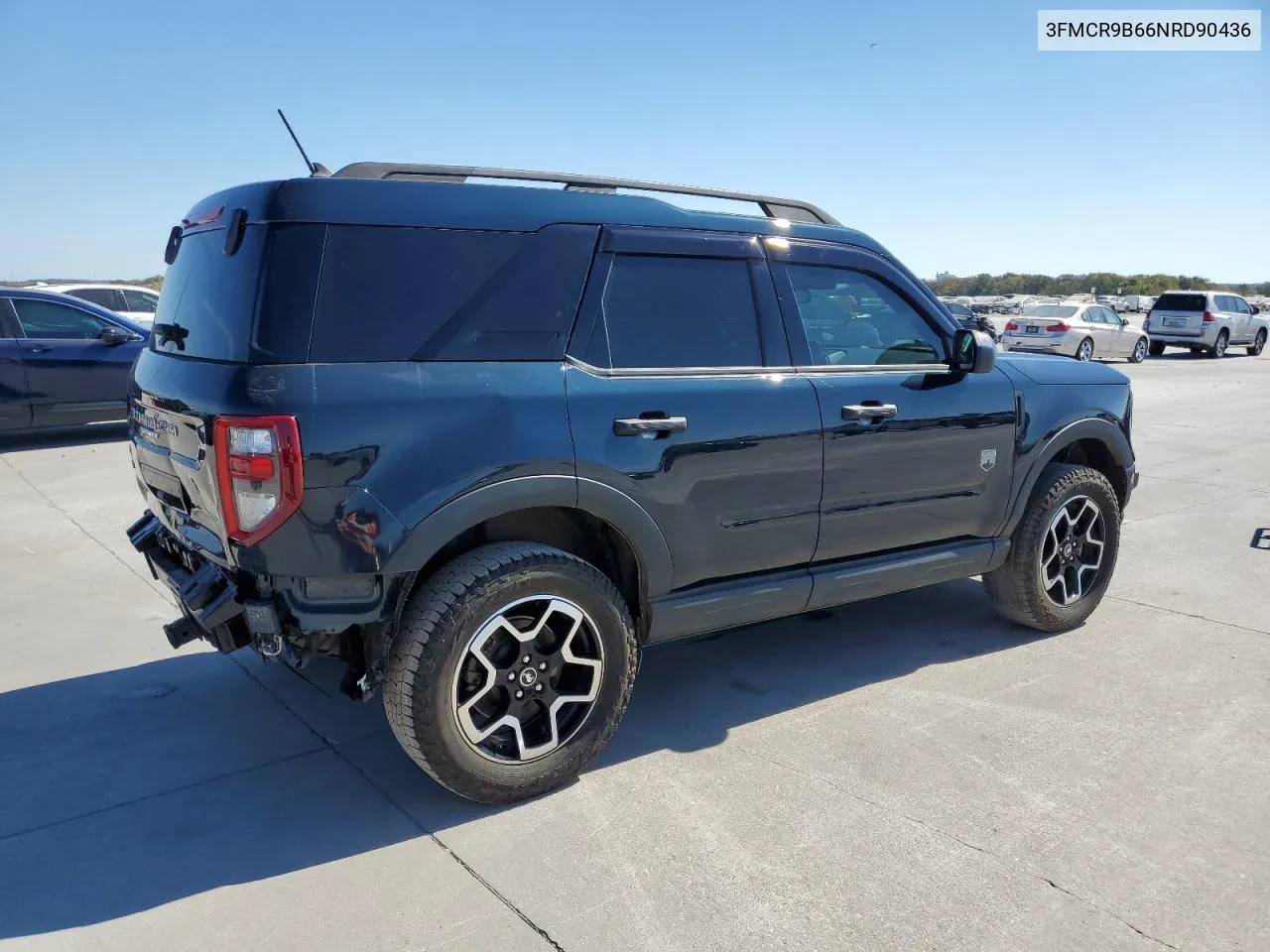 2022 Ford Bronco Sport Big Bend VIN: 3FMCR9B66NRD90436 Lot: 77136454