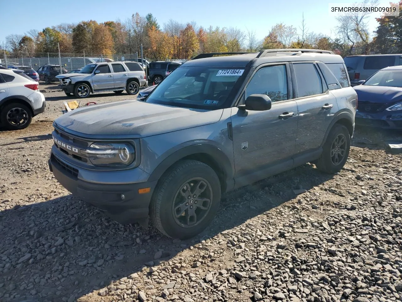 2022 Ford Bronco Sport Big Bend VIN: 3FMCR9B63NRD09019 Lot: 77241864