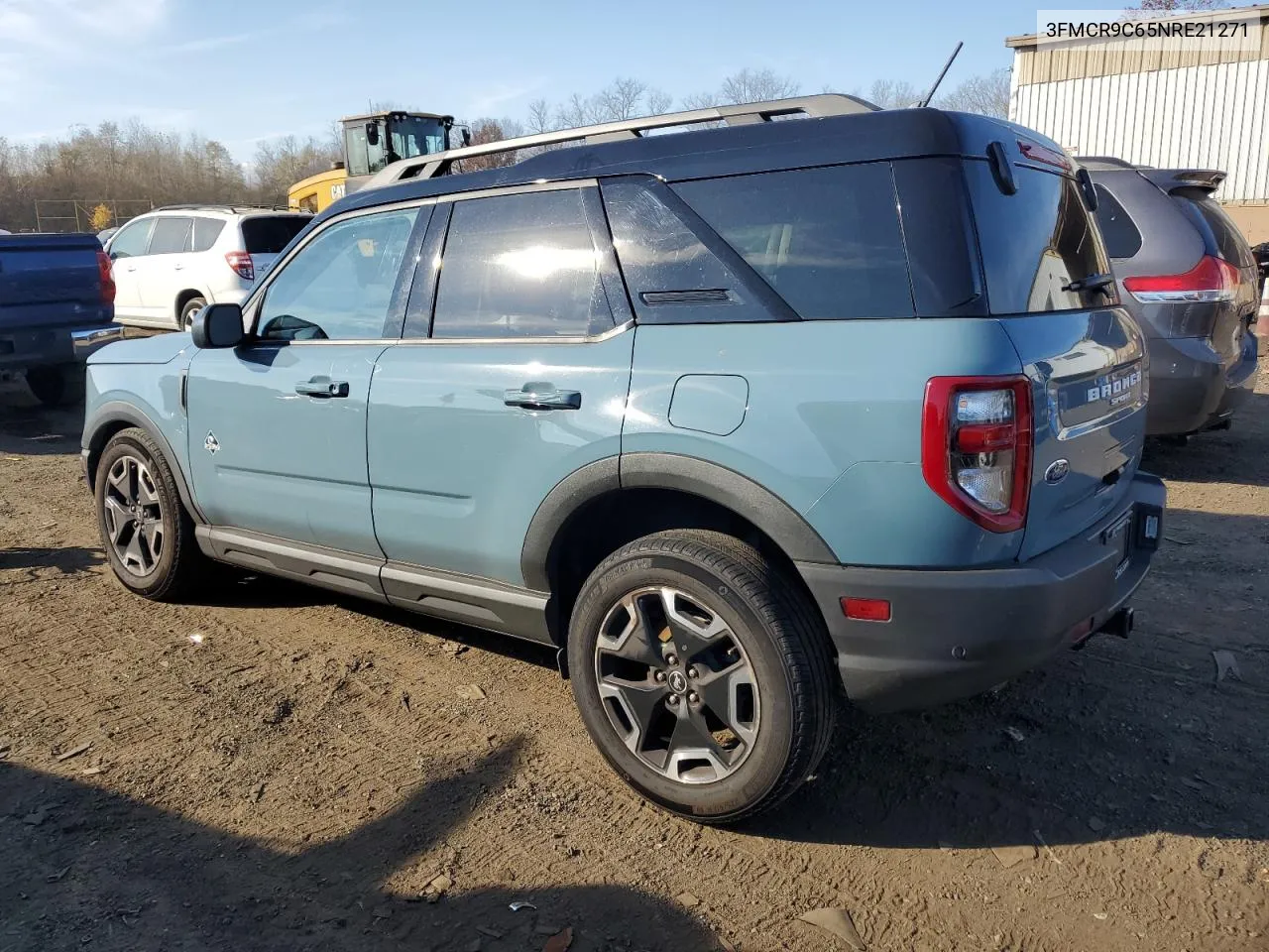 2022 Ford Bronco Sport Outer Banks VIN: 3FMCR9C65NRE21271 Lot: 78014404