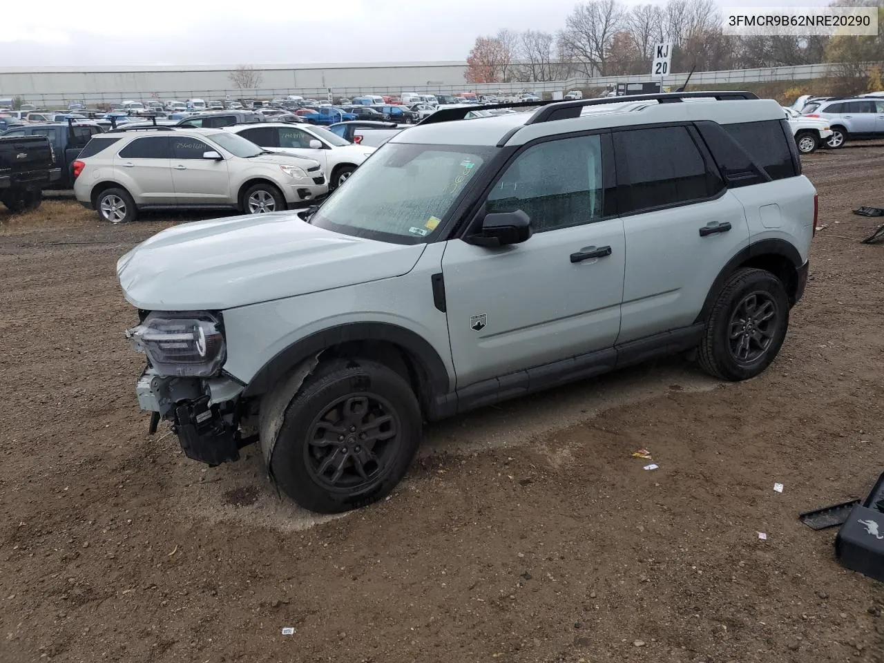 2022 Ford Bronco Sport Big Bend VIN: 3FMCR9B62NRE20290 Lot: 78033264