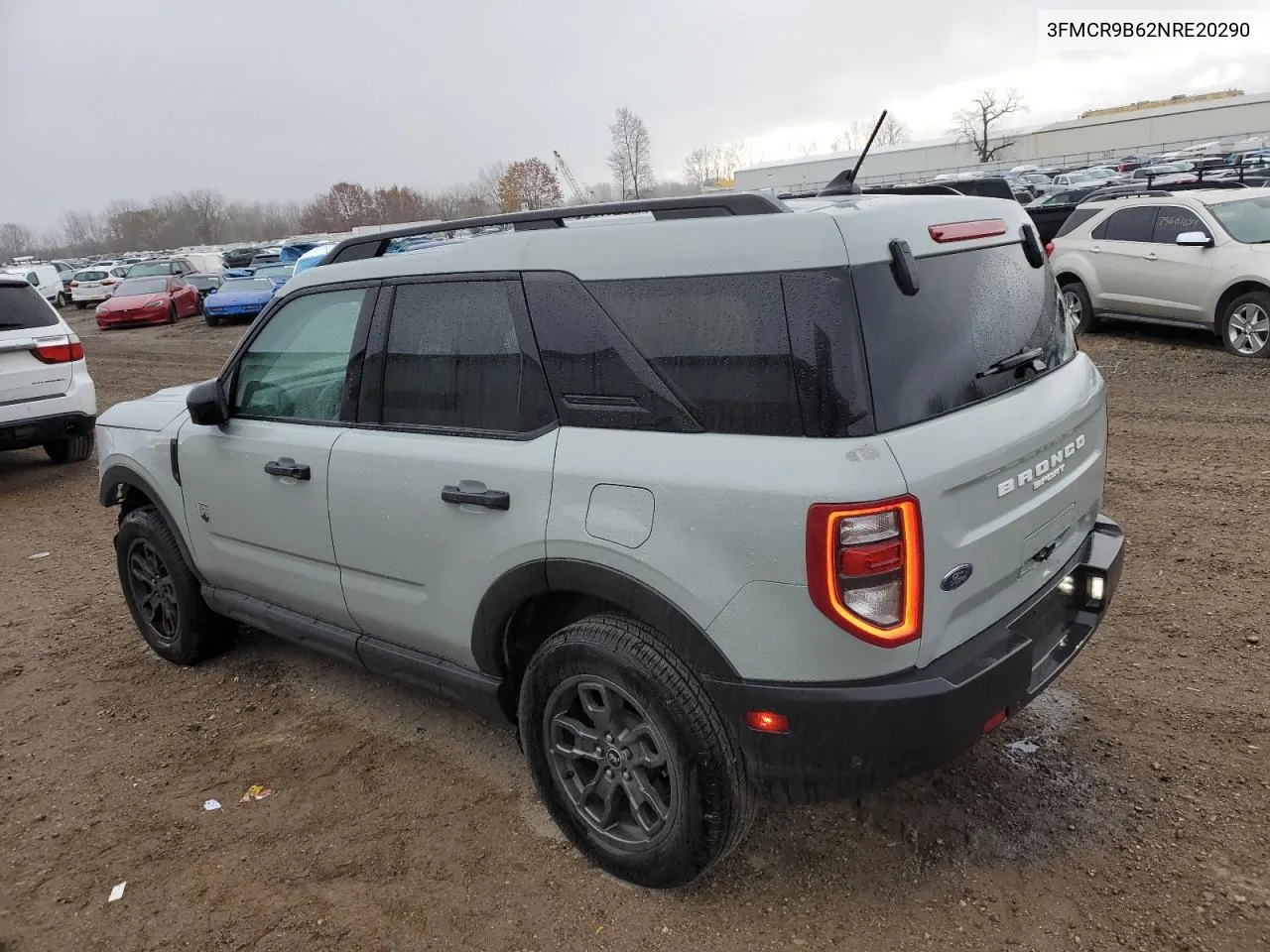 2022 Ford Bronco Sport Big Bend VIN: 3FMCR9B62NRE20290 Lot: 78033264