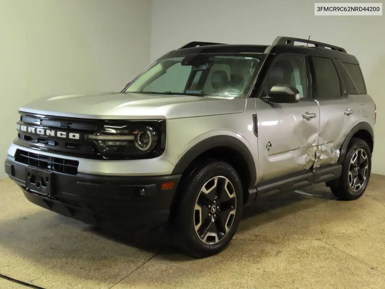 2022 Ford Bronco Sport Outer Banks VIN: 3FMCR9C62NRD44200 Lot: 78074004