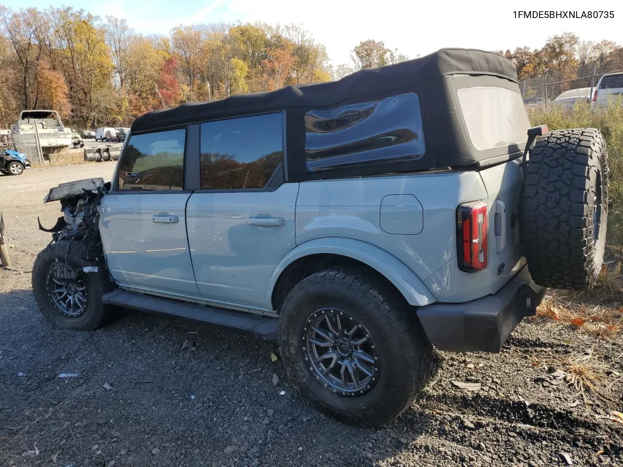 2022 Ford Bronco Base VIN: 1FMDE5BHXNLA80735 Lot: 78199964