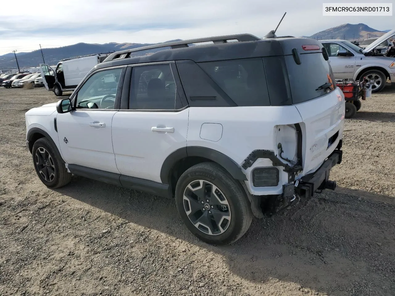 2022 Ford Bronco Sport Outer Banks VIN: 3FMCR9C63NRD01713 Lot: 78548194