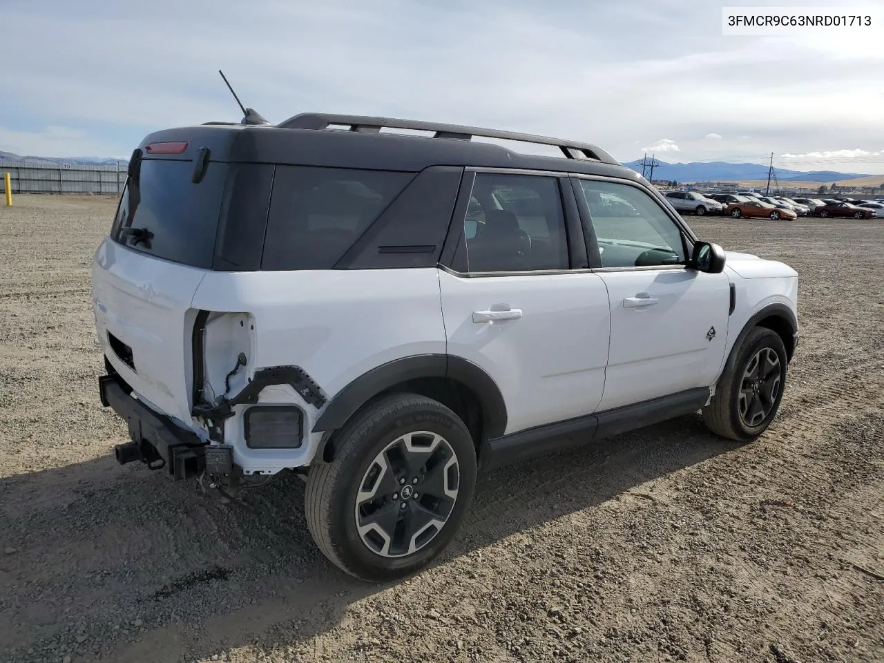 2022 Ford Bronco Sport Outer Banks VIN: 3FMCR9C63NRD01713 Lot: 78548194