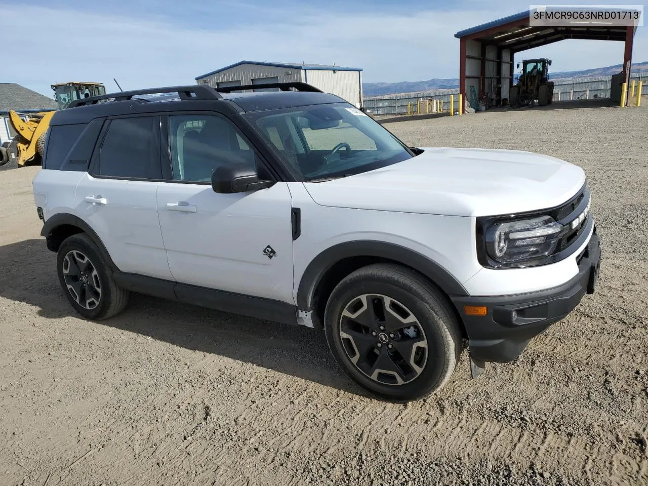 2022 Ford Bronco Sport Outer Banks VIN: 3FMCR9C63NRD01713 Lot: 78548194