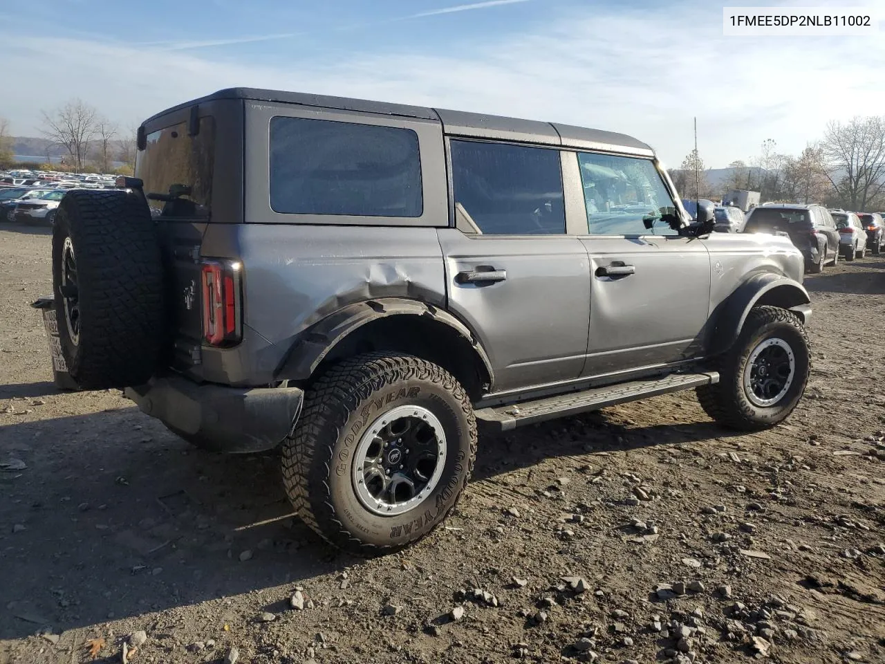 2022 Ford Bronco Base VIN: 1FMEE5DP2NLB11002 Lot: 78661624