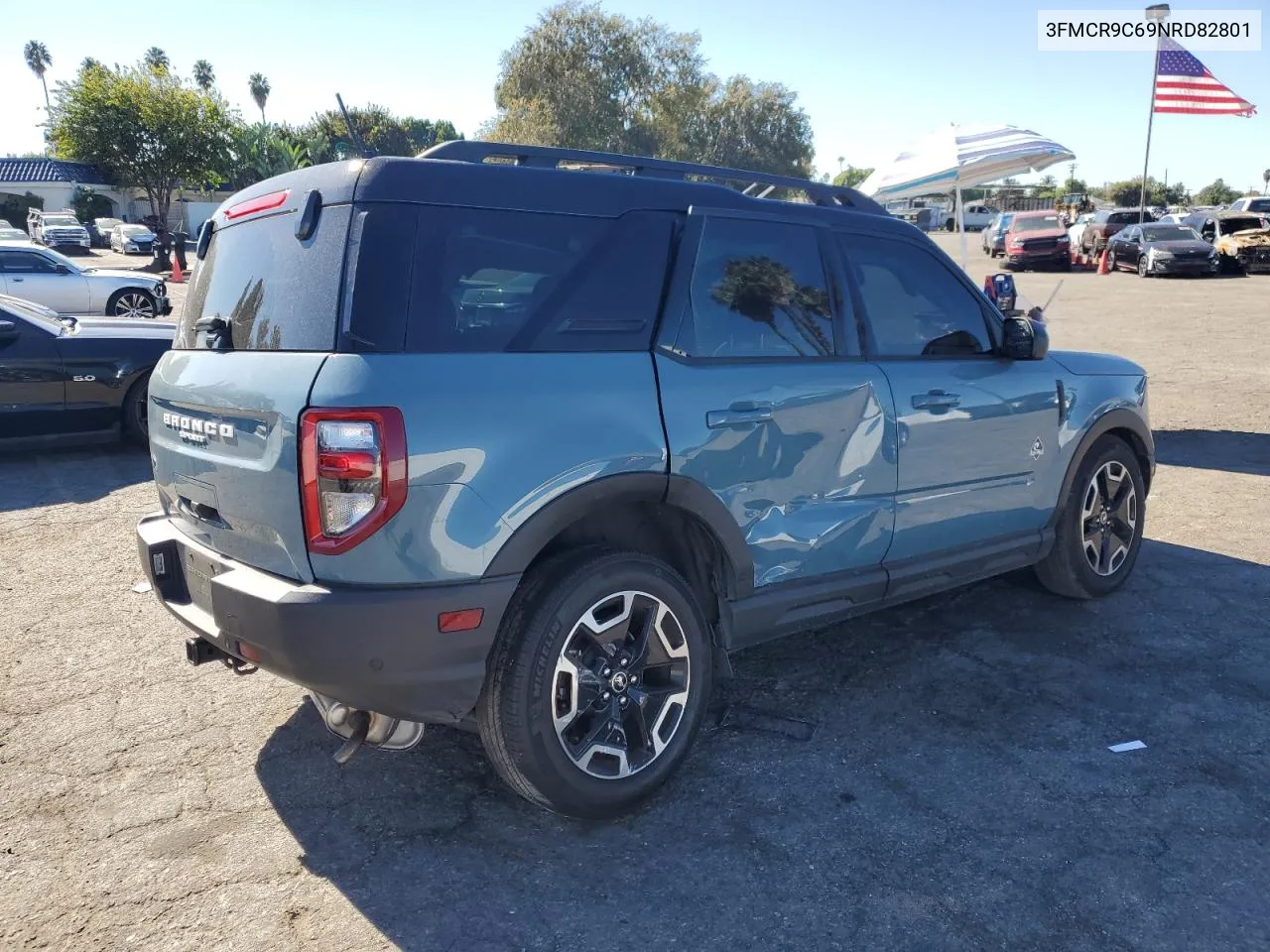 3FMCR9C69NRD82801 2022 Ford Bronco Sport Outer Banks