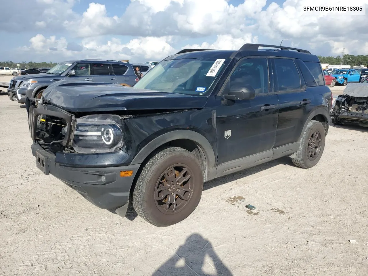 2022 Ford Bronco Sport Big Bend VIN: 3FMCR9B61NRE18305 Lot: 79884584